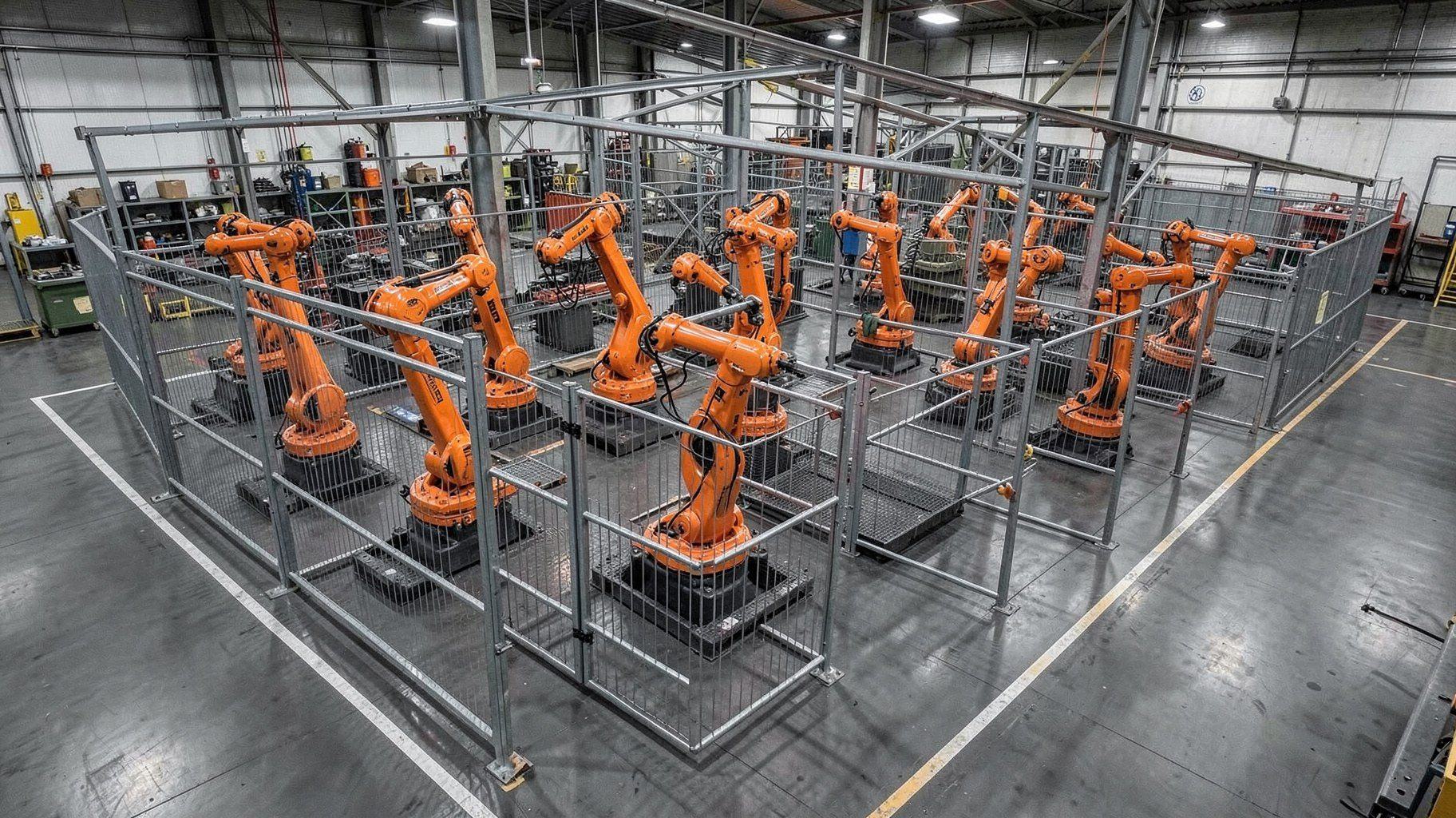 産業ロボット業界とFAの現在地を表現したイメージ写真